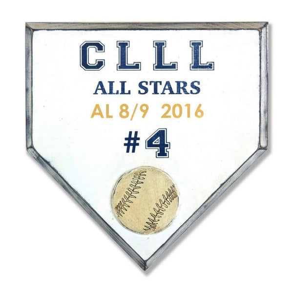 Pin on plaque baseball