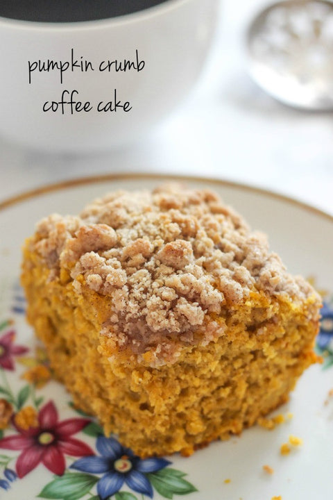 Pumpkin Crumb Coffee Cake - Barn Owl Primitives