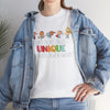 We Are All UNIQUE in Our Own Way Unisex Heavy Cotton Tee