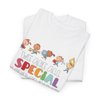 We Are All SPECIAL in Our Own Way Unisex Heavy Cotton Tee