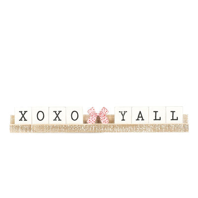 xoxo y'all Ledgie Kit for Letter Boards