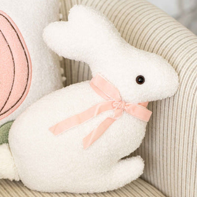 White Bunny Pillow