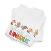 We Are All UNIQUE in Our Own Way Unisex Heavy Cotton Tee